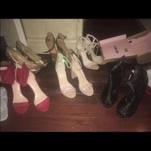 Heels all sizes 8.5